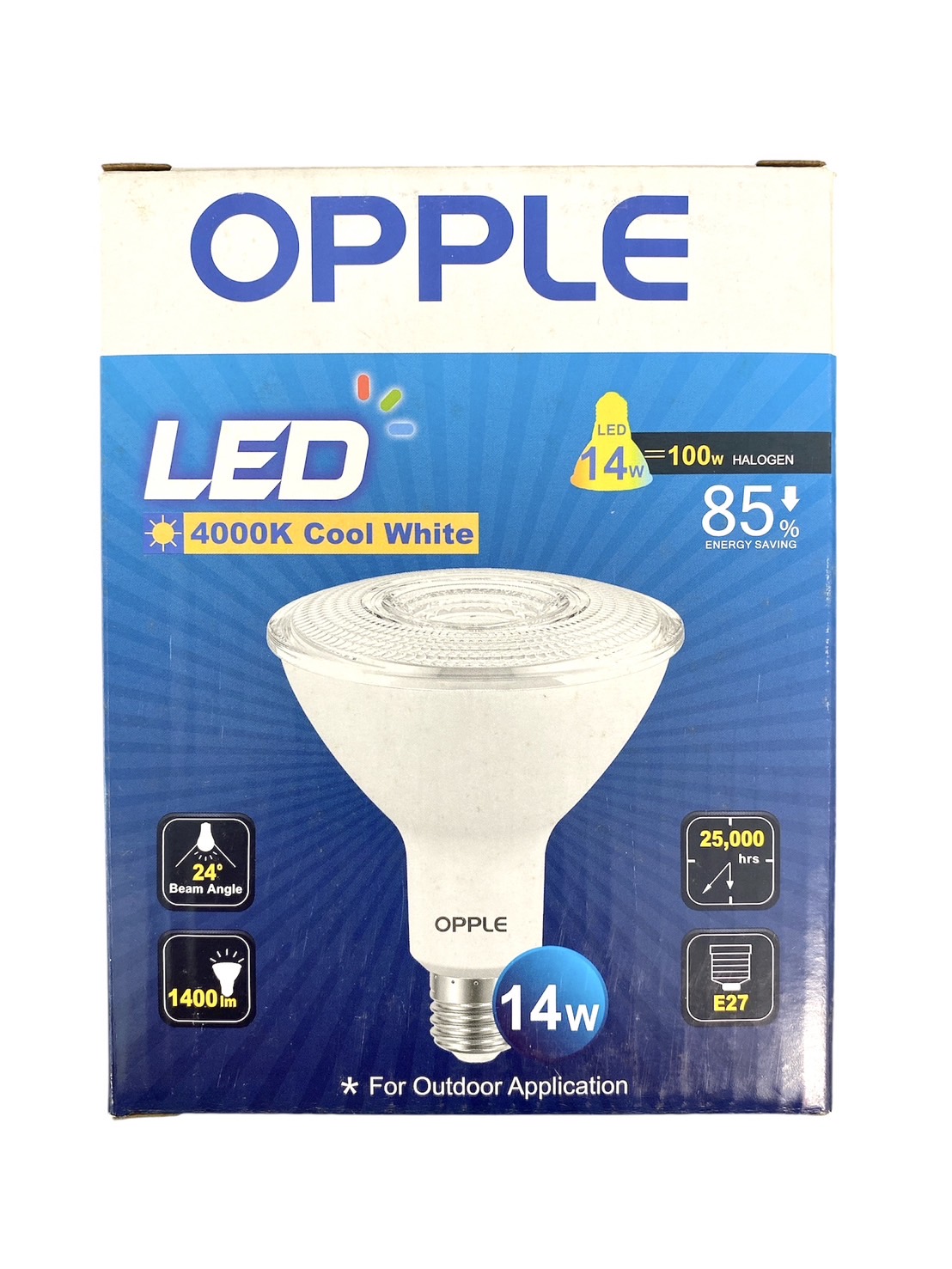 Opple หลอด LED PAR38 Outdoor 14W 24D